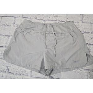 Womens DRIFIT Nike Shorts Size SMALL silver/gray